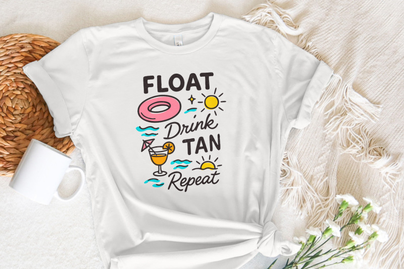 float-drink-tan-repeat-png-summer-beach-lake-life-day-drinking-rive