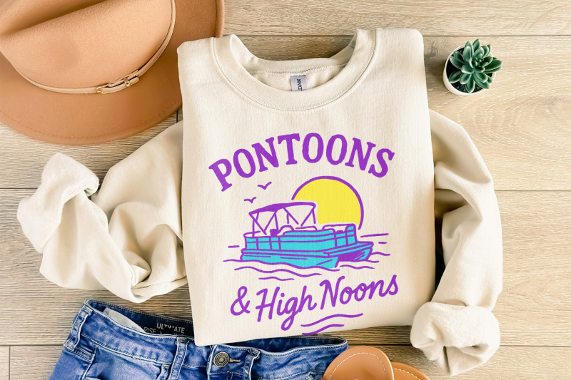 pontoons-amp-high-noons-retro-vintage-neon-summer-boat-beer-seltzer-png