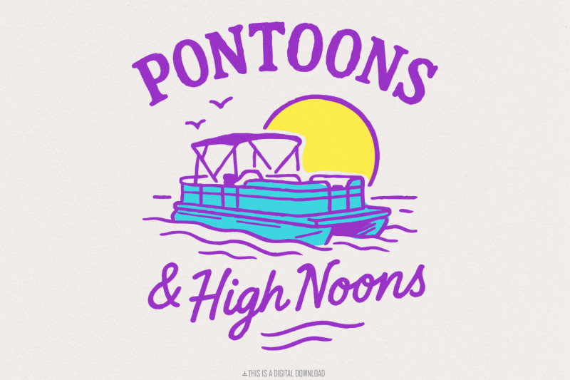 pontoons-amp-high-noons-retro-vintage-neon-summer-boat-beer-seltzer-png