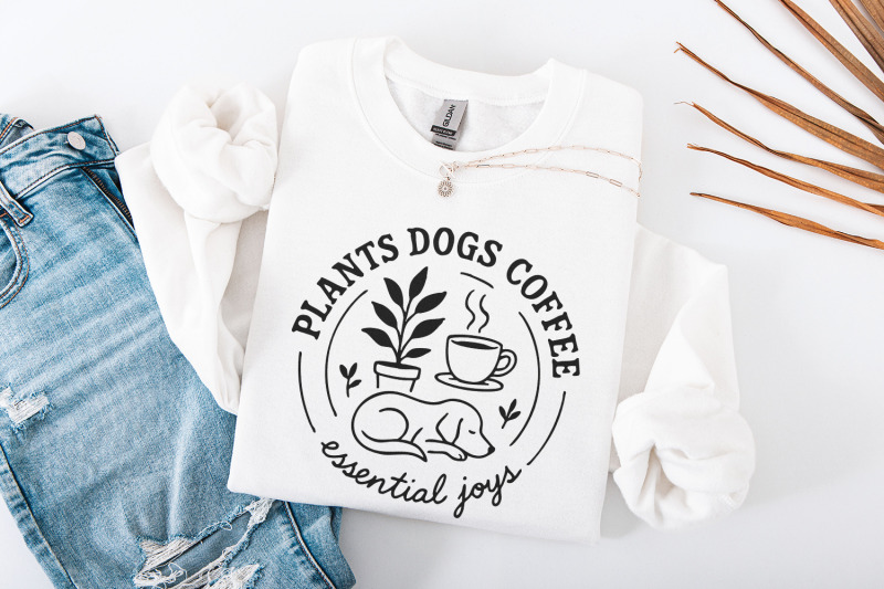 plants-dogs-coffee-png-dog-mom-plant-shirt-coffee-lover-graphic-cut