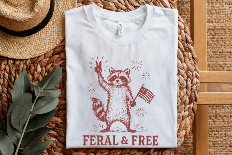 vintage-patriotic-raccoon-png-feral-but-free-design-4th-of-july-shir