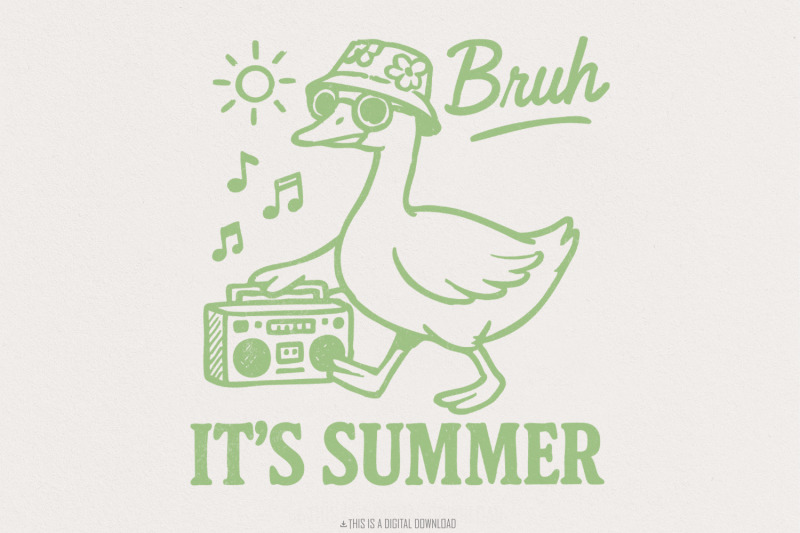 funny-summer-png-bruh-it-039-s-summer-shirt-design-retro-summer-goose-t