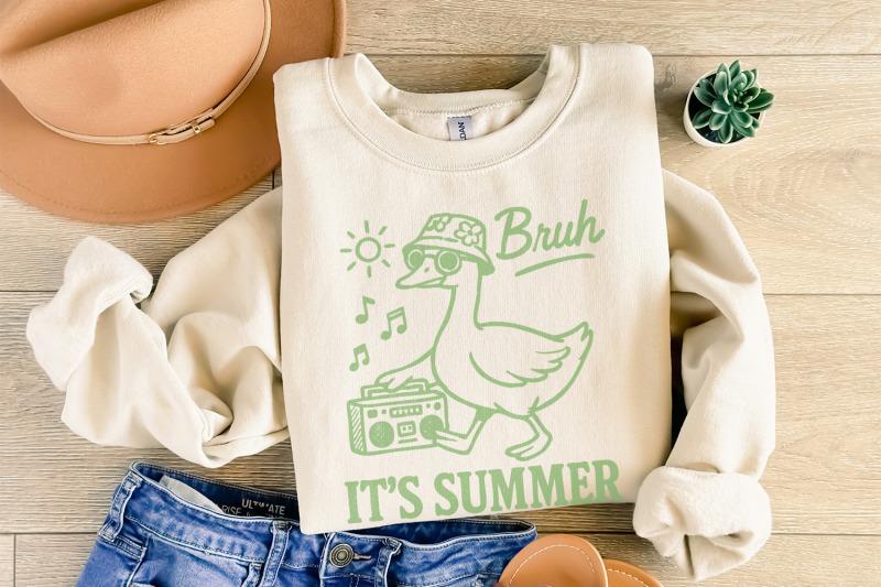 funny-summer-png-bruh-it-039-s-summer-shirt-design-retro-summer-goose-t