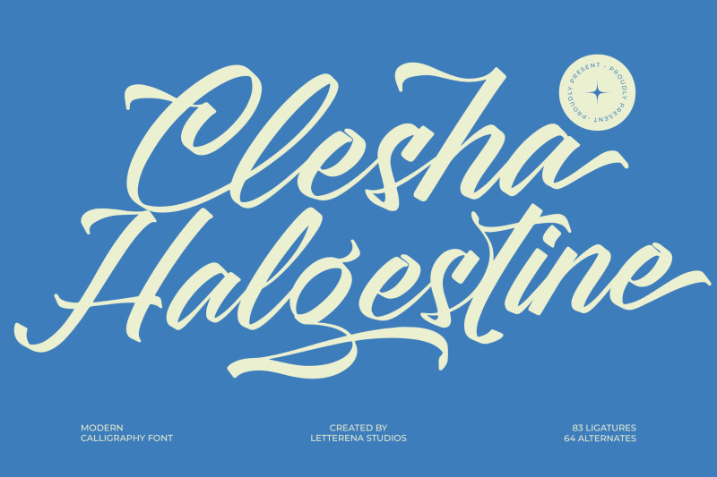 clesha-halgestine-modern-calligraphy-font