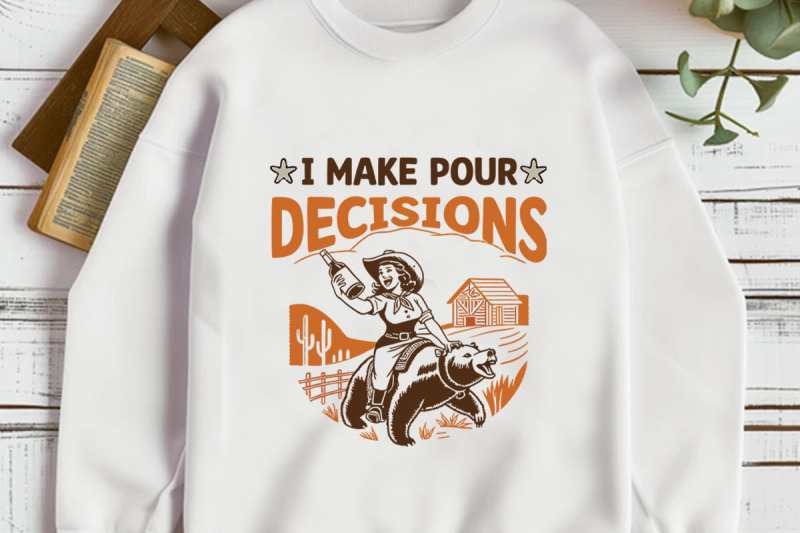 funny-western-typographic-t-shirt-design