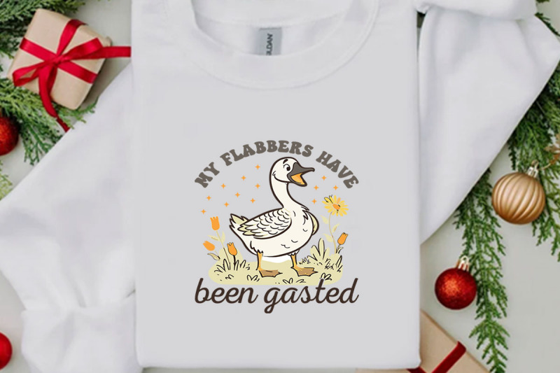 my-flabbers-have-been-gasted-typographic-t-shirt-design