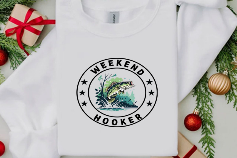 weekend-hooker-typographic-t-shirt-design