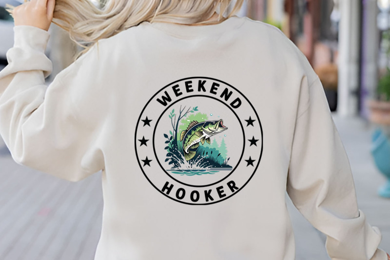 weekend-hooker-typographic-t-shirt-design