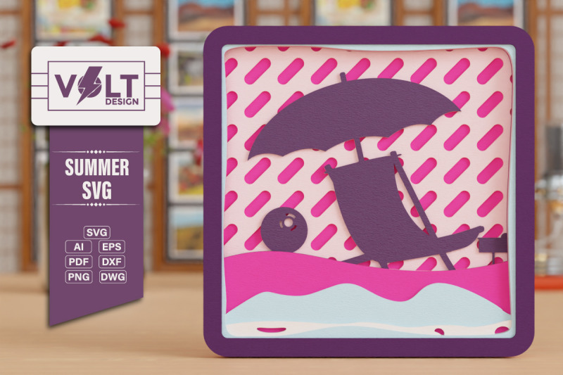summer-svg-beach-3d-svg-craft-design