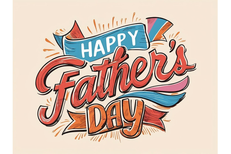 colorful-text-father-039-s-day-in-3d-style