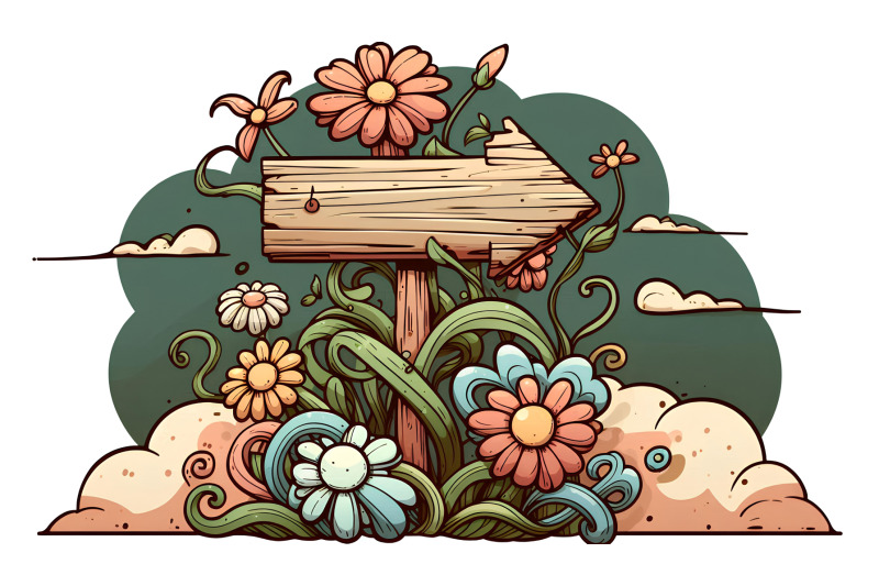 blooming-rustic-sign-surreal-florals