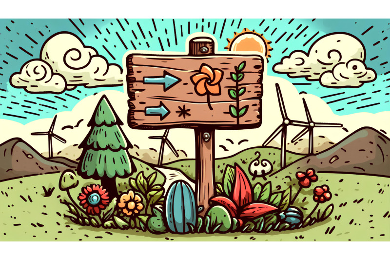 bright-nature-signboard-expressionism