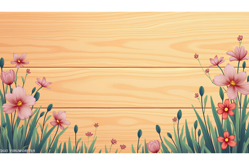 bright-wooden-board-tempera-tones
