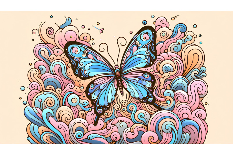 butterfly-amidst-swirling-colors-psychedelic