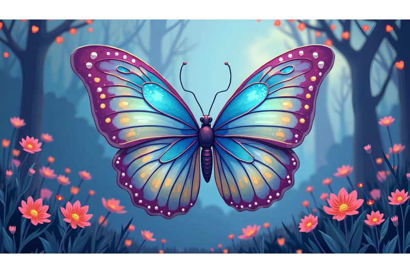 butterfly-in-a-fantasy-setting-fantasy-art