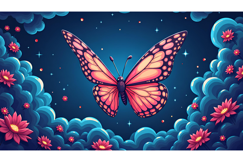butterfly-in-a-fractal-dream-sci-fi-art