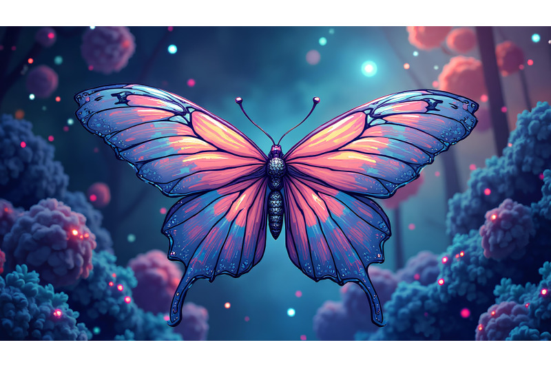 butterfly-in-a-fractal-dream-sci-fi-art