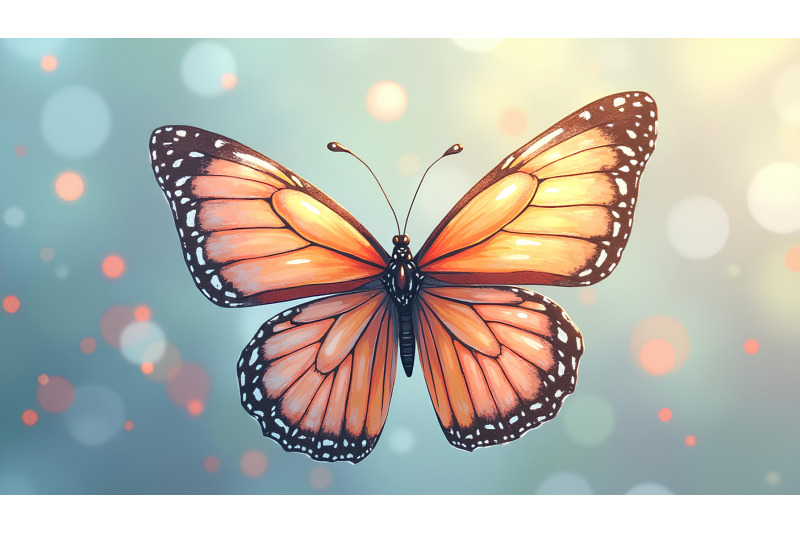 butterfly-with-delicate-wings-expressionism