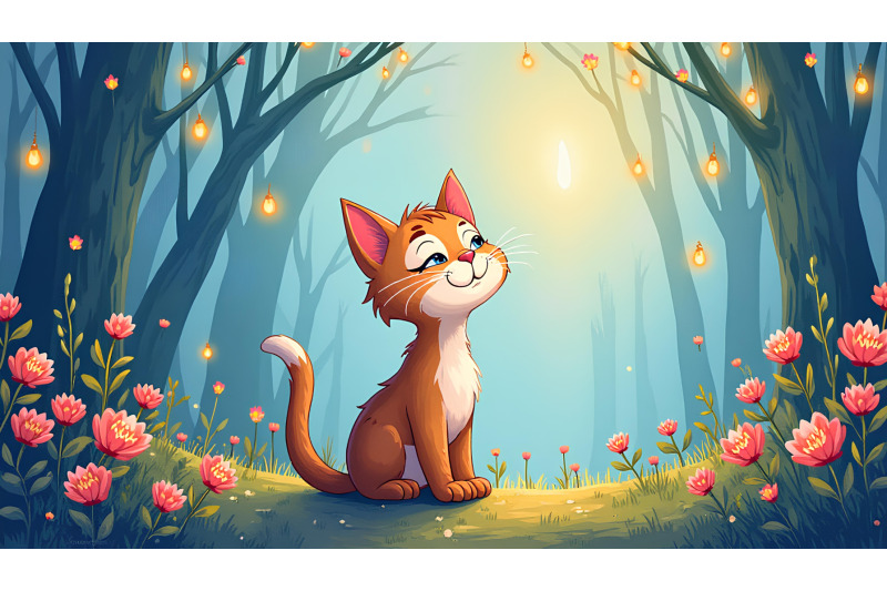 cat-enchanted-page-acrylic