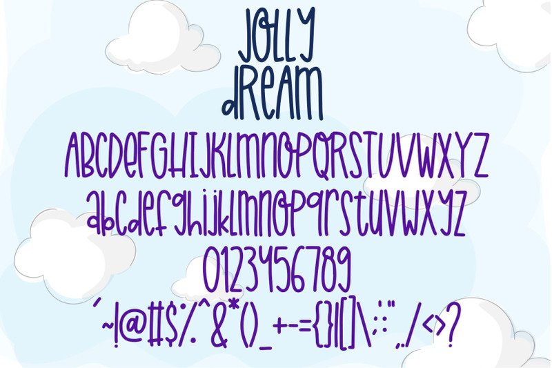 jolly-dream-skinny-handwritten-font