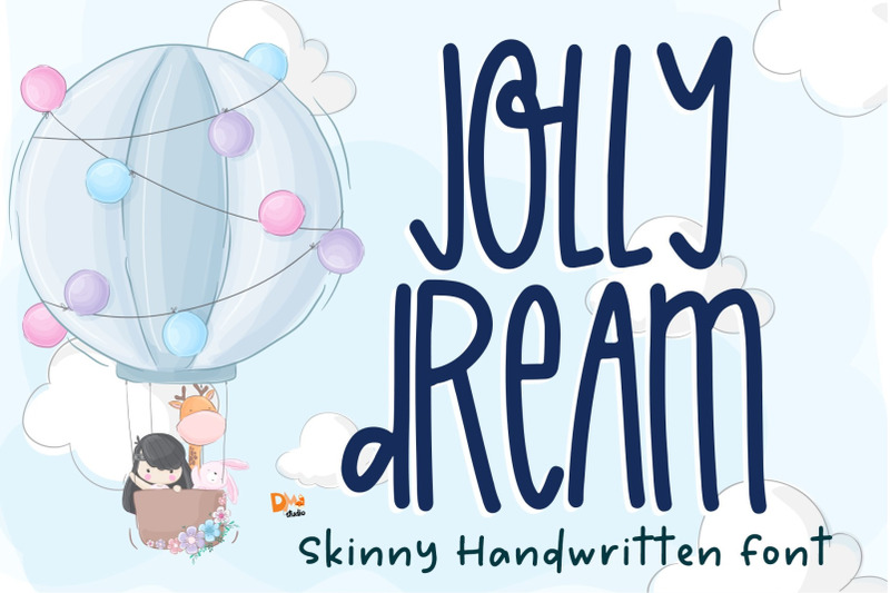 jolly-dream-skinny-handwritten-font