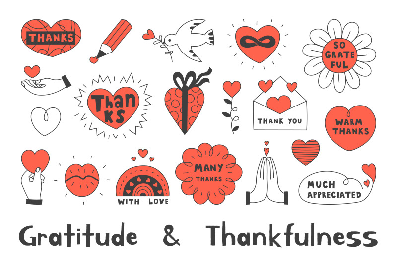 gratitude-amp-thankfulness-doodles-png-clipart