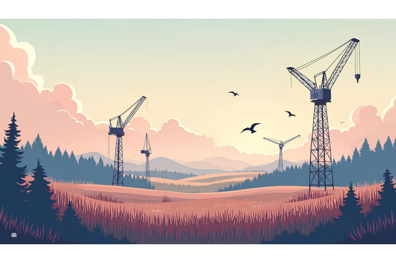 cranes-in-a-dreamlike-landscape-surrealism