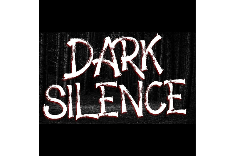 dark-silence-creepy-brush-font