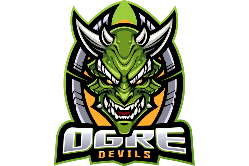 ogre-devils-head-mascot-logo-design