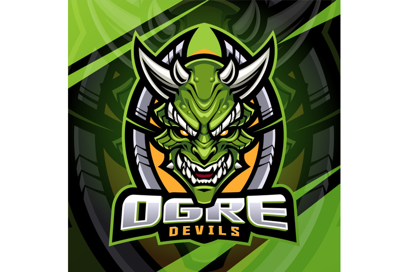 ogre-devils-head-mascot-logo-design