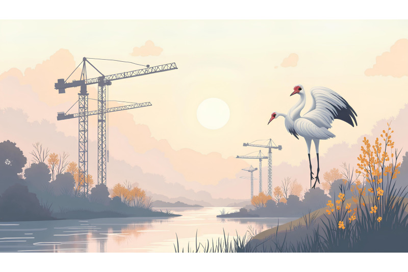 cranes-in-a-soft-dreamscape-gentle-dream-impressionism