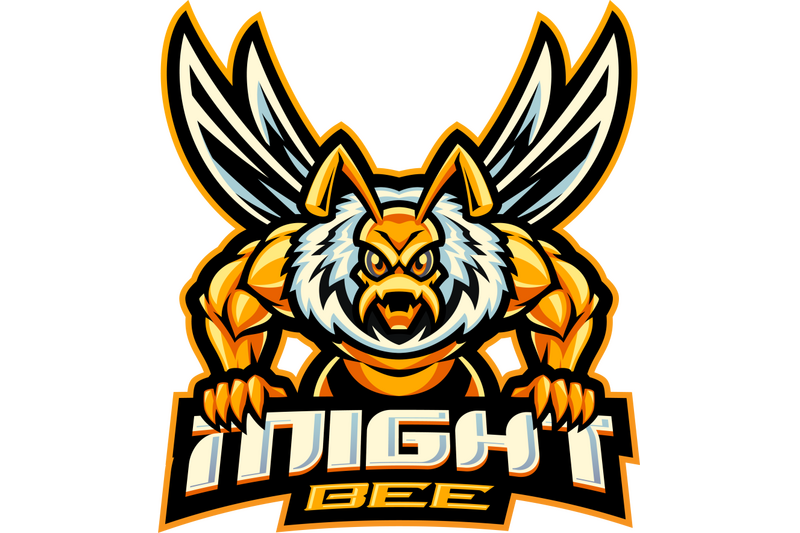 mighty-bee-esport-mascot-logo-design