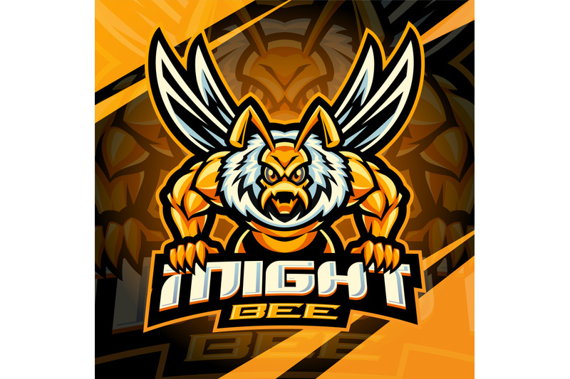 mighty-bee-esport-mascot-logo-design