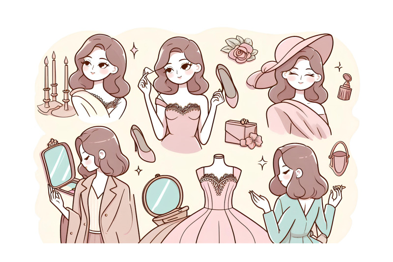feminine-elegance-pastel-tones