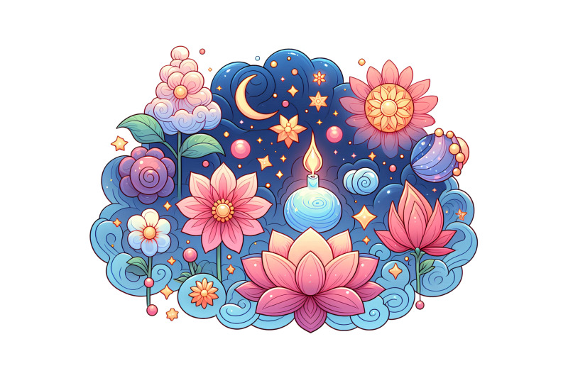 flowers-cosmic-dreams-oil-painting