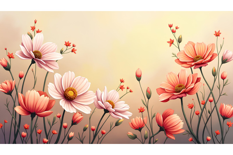 flowers-golden-harmony-oil-painting