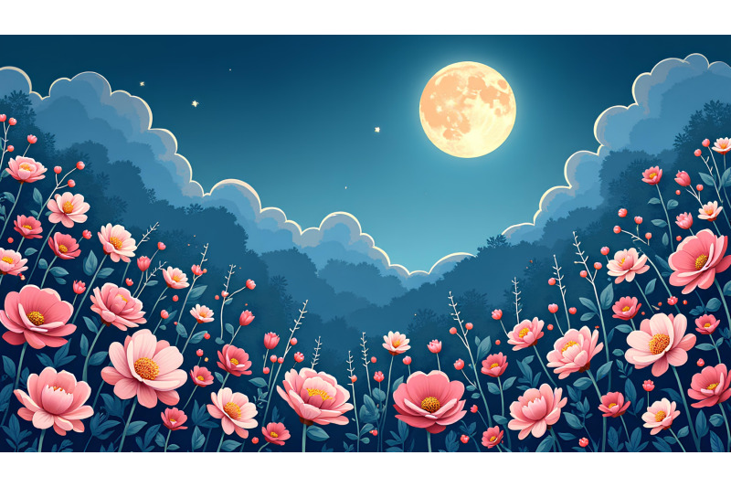 flowers-moonlit-symphony-surrealism