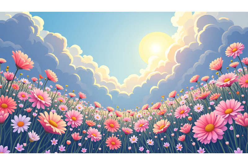 flowers-mystic-wonder-pointillism