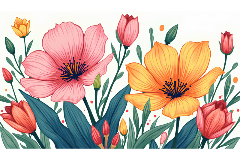 flowers-vivid-bloom-fauvism