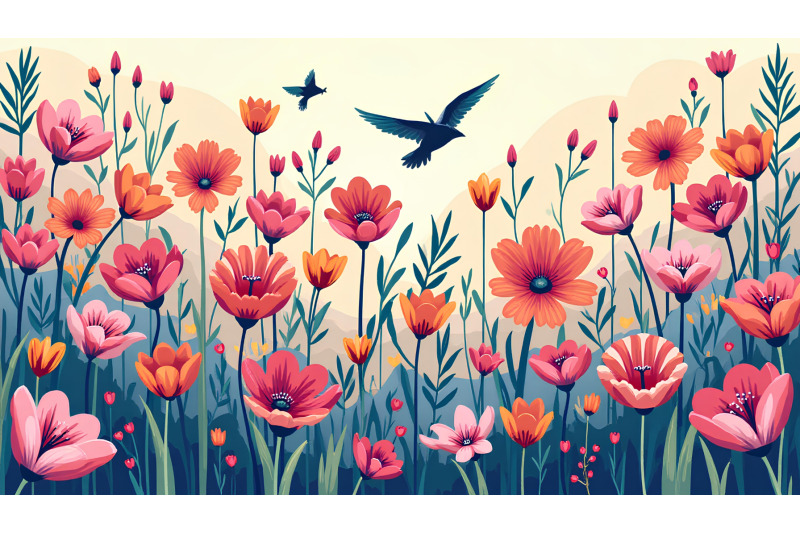 flowers-vivid-dream-cubism