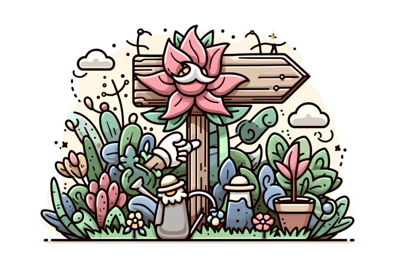 garden-sign-in-bloom-cubist-touches