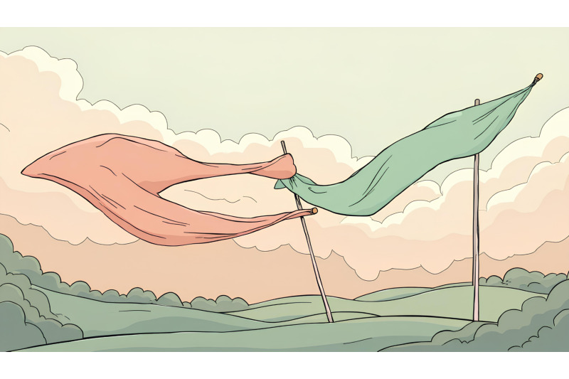 harmonious-balance-between-wind-and-fabric