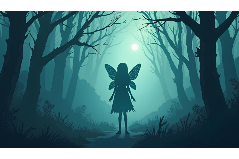 haunting-fairy-in-foggy-woods-eerie-atmosphere