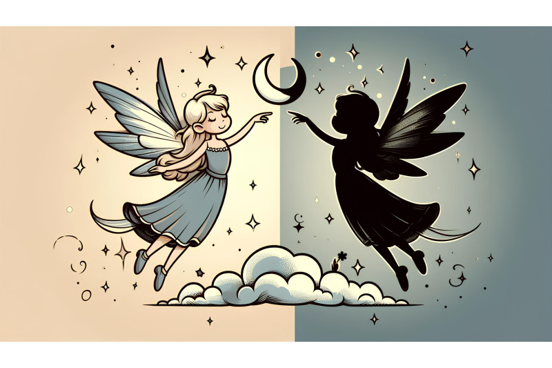 light-and-shadow-fairy-flight-dramatic-contrast