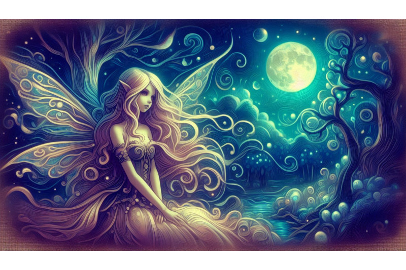 mystical-fairy-in-dreamy-night-oil-painting