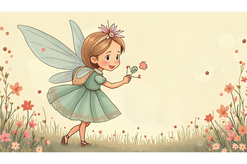 nostalgic-fairy-in-vintage-pastel-tones