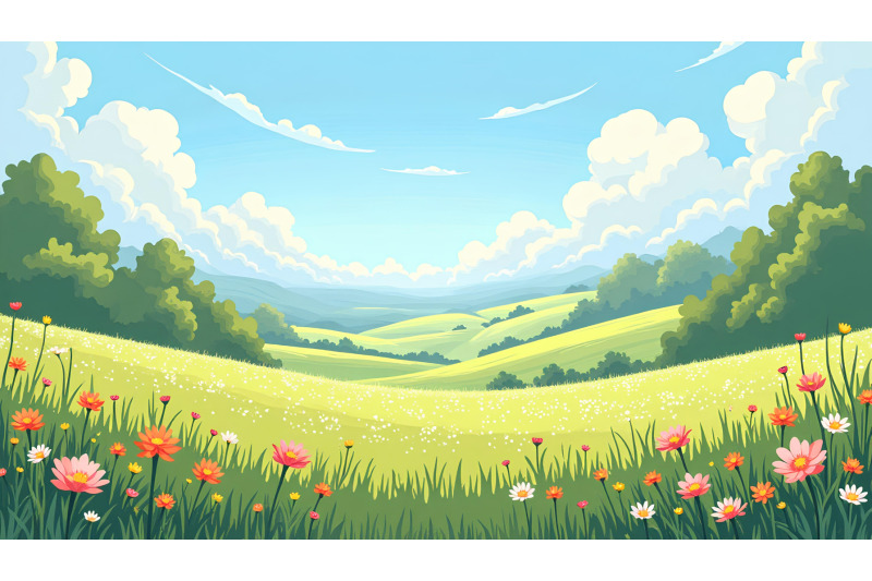 oil-painting-of-a-dreamy-meadow-scene