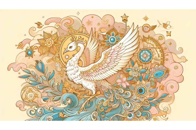 peacock-celestial-guardian-oil-painting