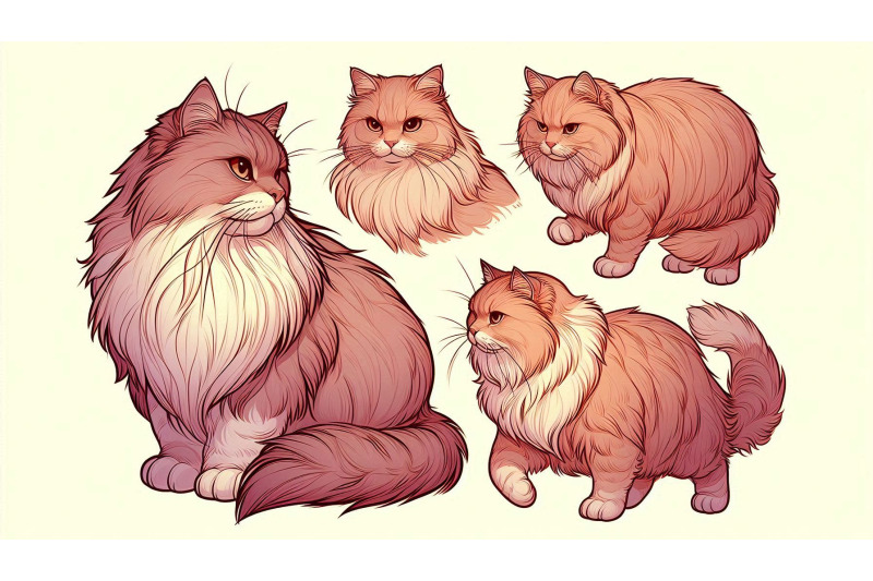 realism-style-cats-with-soft-fur