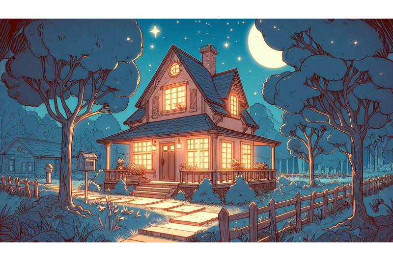 realism-style-glowing-night-home-scene